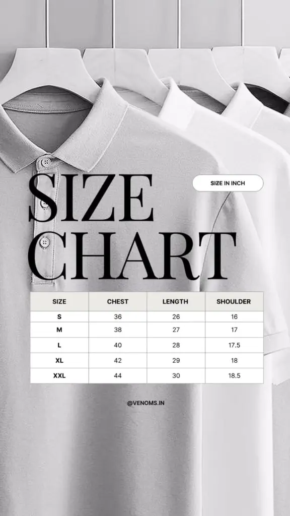 Polo Tshirt size chart.webp