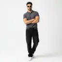 Charcoal Unisex Polo T-Shirt 