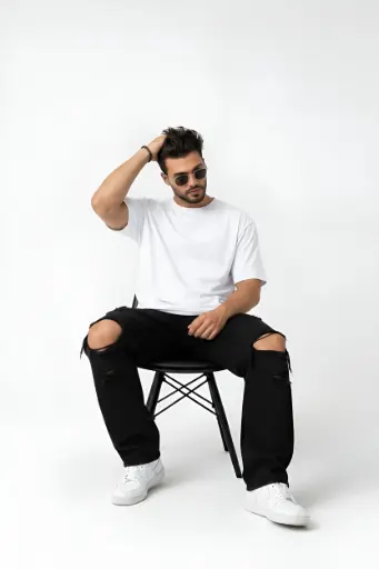White Unisex Oversized T-Shirt 