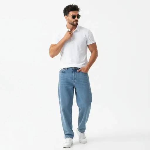 White Unisex Polo T-Shirt 